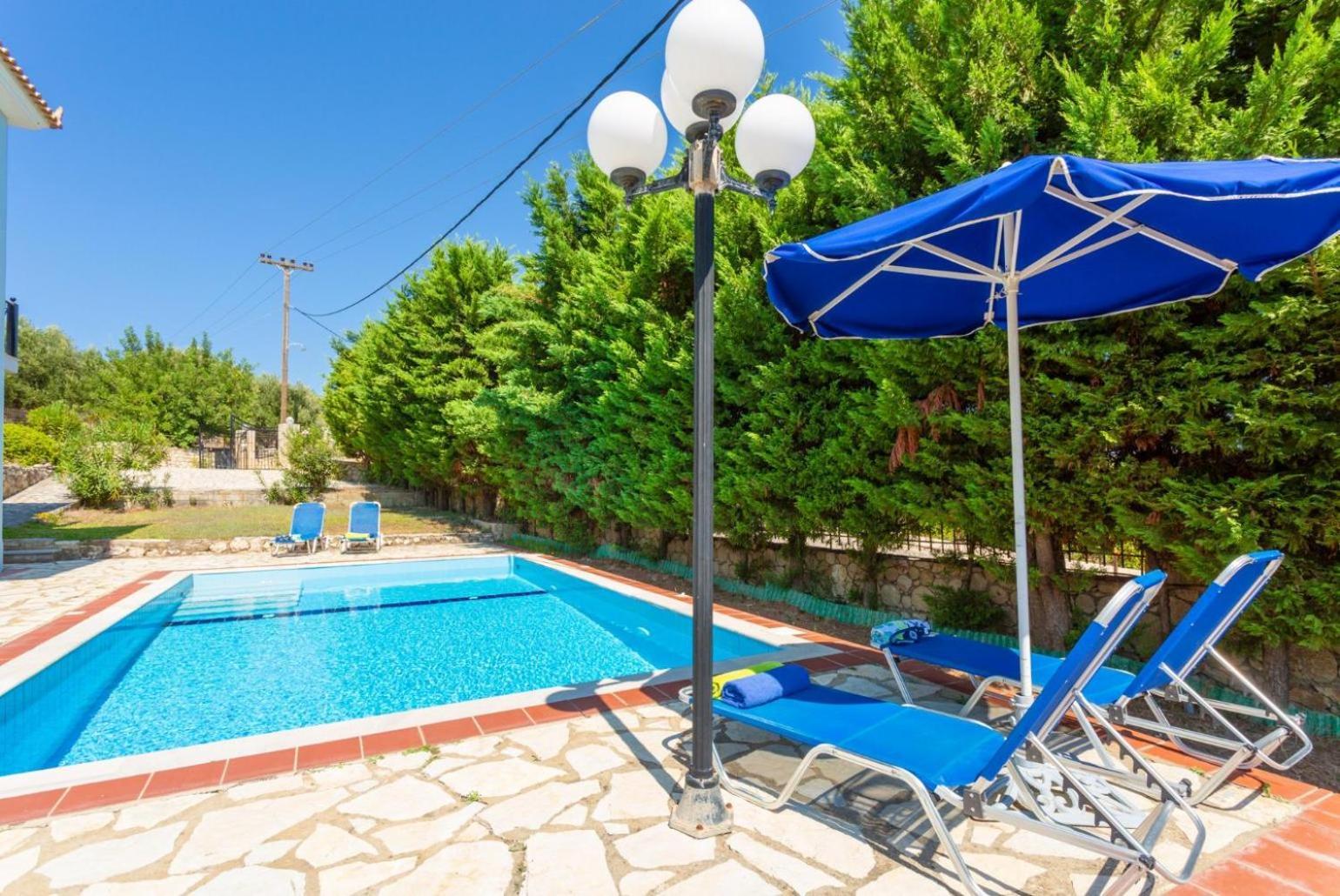 Skala Villa Blue Spathíon エクステリア 写真